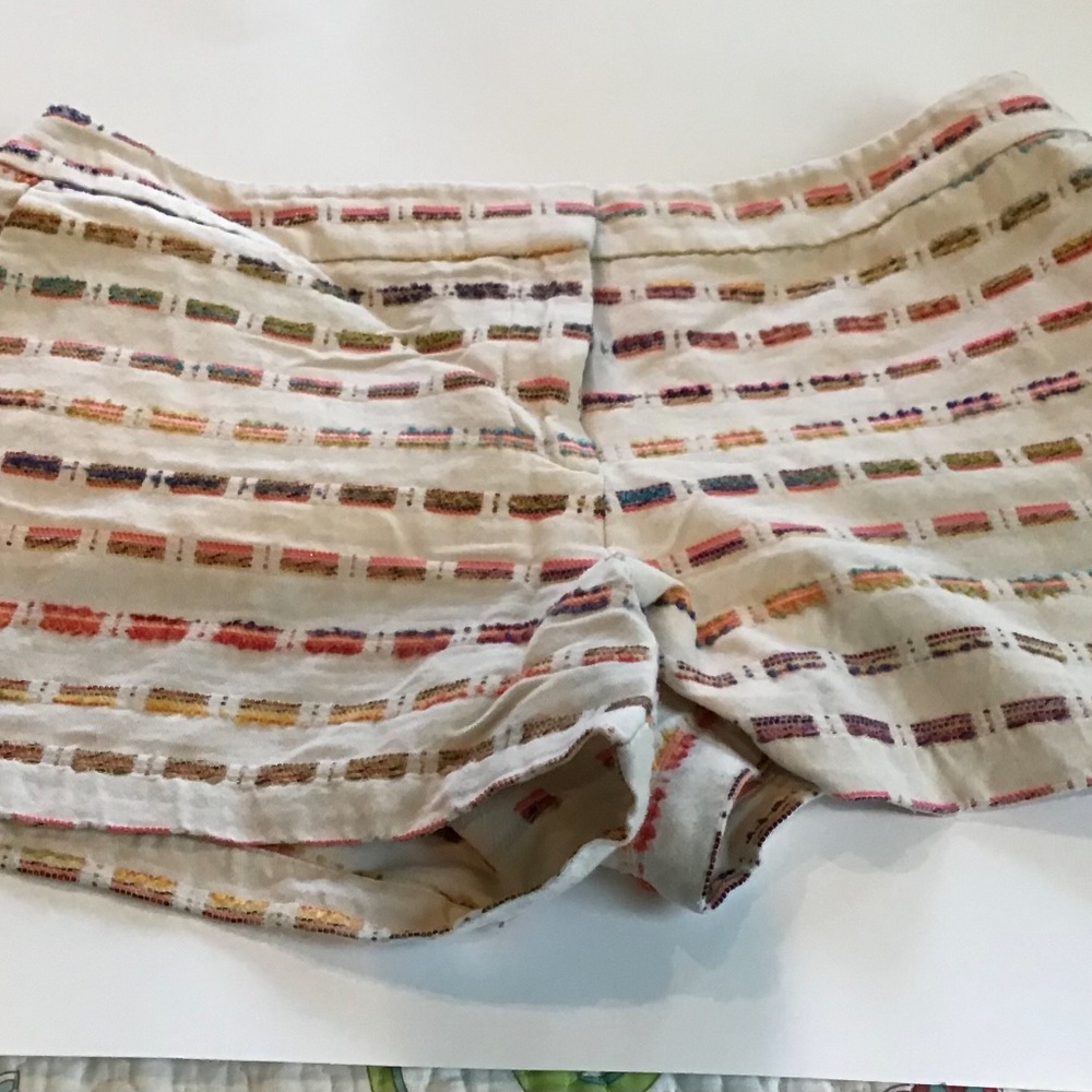 Loft multicolored shorts size 12